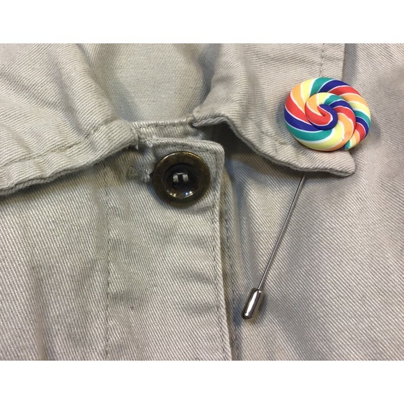 Swirl Lollipop Stick Pin - Picture 1 of 2